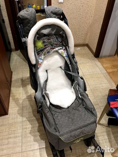 Коляска санки трансформер