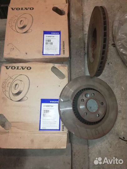 Для volvo 2 тормозных диска