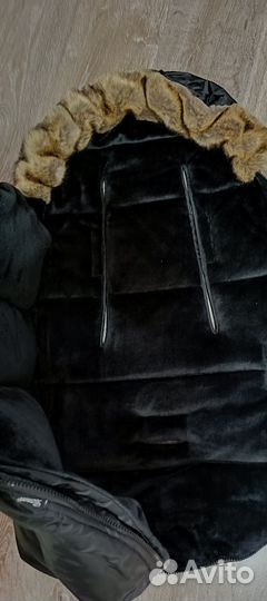 Зимний конверт в коляску