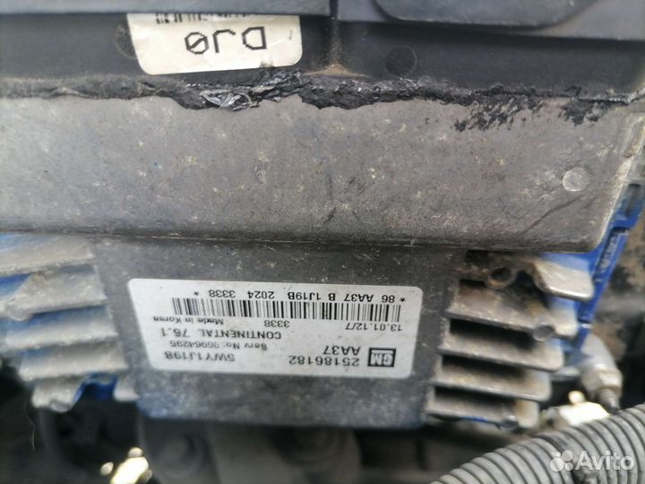 Блок управления двигателем Шевроле Круз 1.8 АКПП