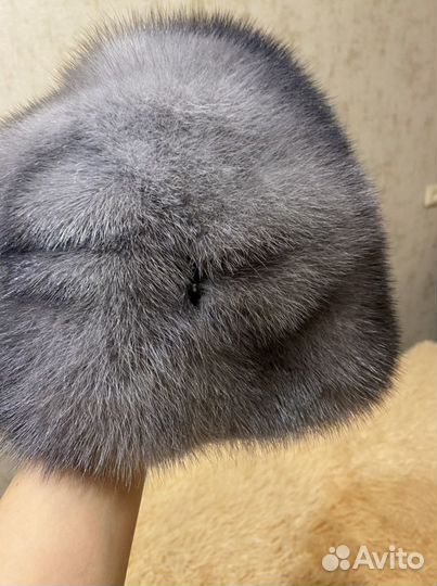 Шапка норковая.Новая, размер 56