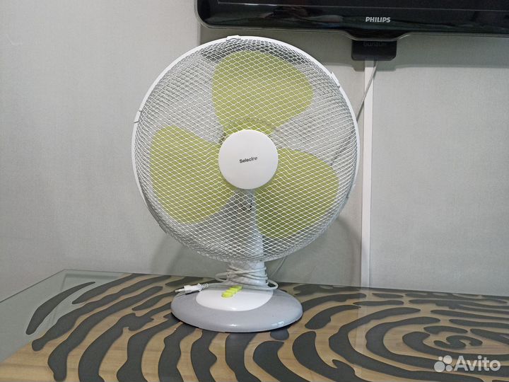 Вентилятор настольный бу