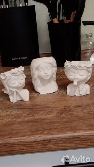 Набор кашпо для цветов