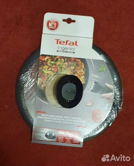 Tefal ingenio butterfly крышки под съёмную ручку