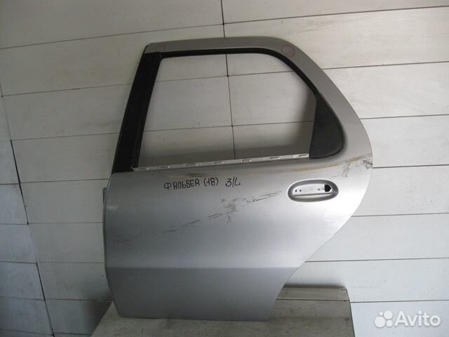 Дверь задняя левая Фиат Альбеа