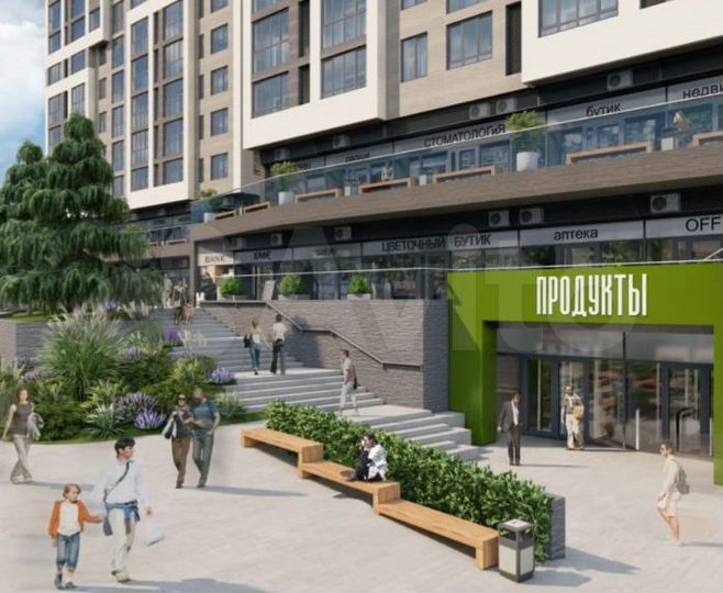 1-к. квартира, 40,1 м², 14/18 эт.