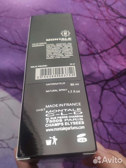 Montale Wild Pears 50ml оригинал