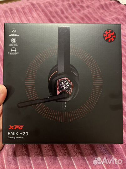 Игровая гарнитура A-Data 7.1 XPG emix H20