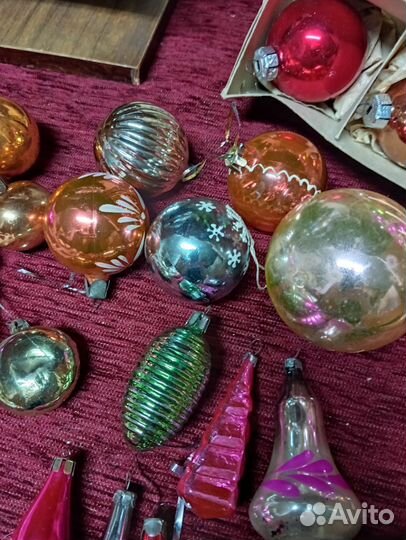 Елочные игрушки СССР