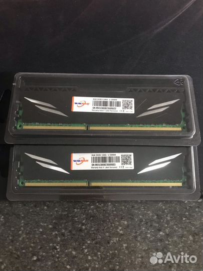 Оперативная память ddr3 8gb 1600\1800MHz Новая