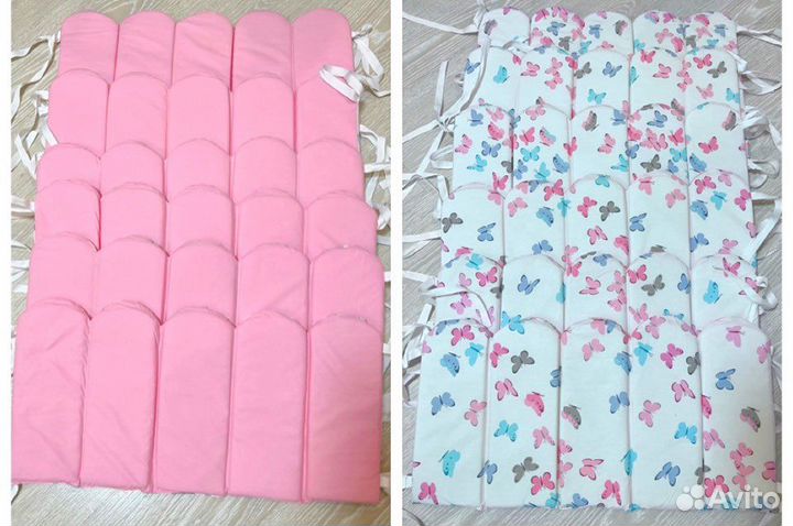 Бортики в детскую кроватку