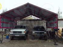 Разборный гараж ангар склад сарай 6 метров каркас