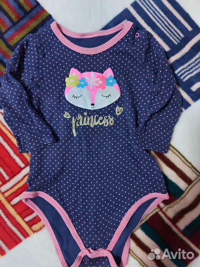 Вещи пакетом на девочку 80-86 см