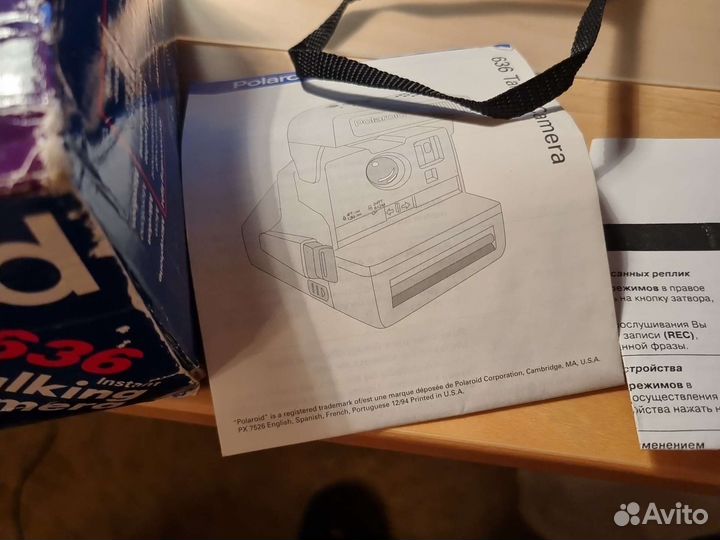 Polaroid 636 Instant Talking Camera