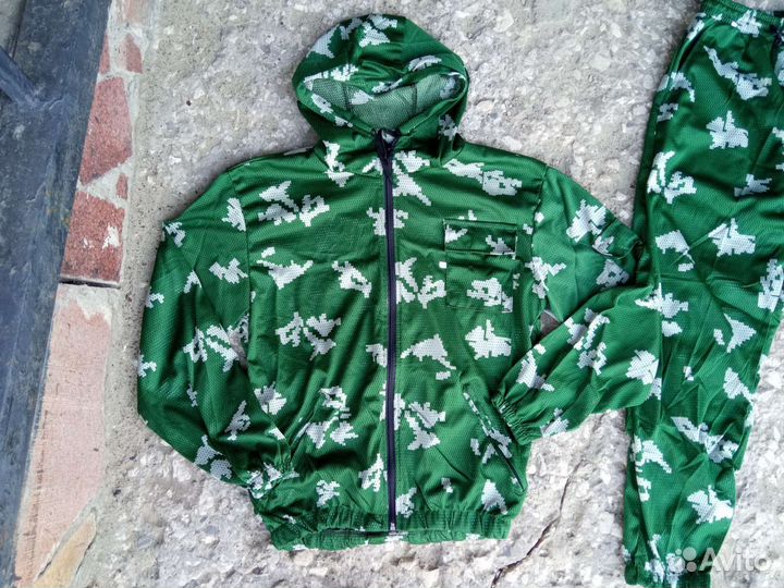 Маскхалат кзс сетка берёзка