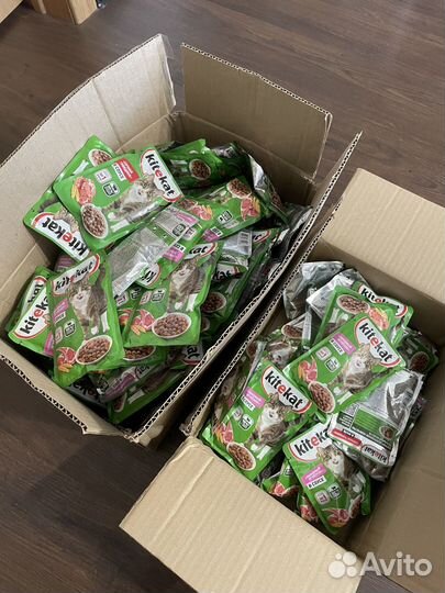 Влажный корм для кошек KiteKat