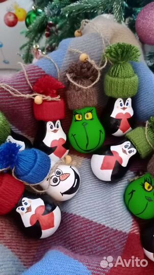 Елочные игрушки,рукоделие