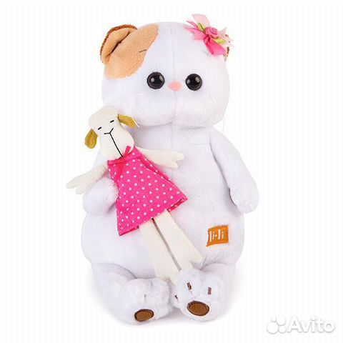 Кошечка Ли-Ли с овечкой 24 см, Budi Basa