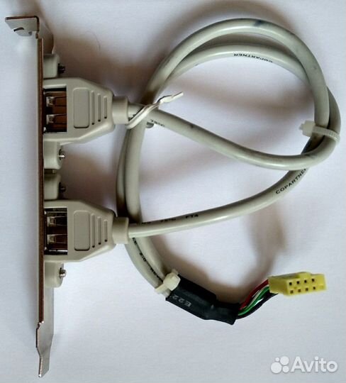 Контроллер на 2 USB порта