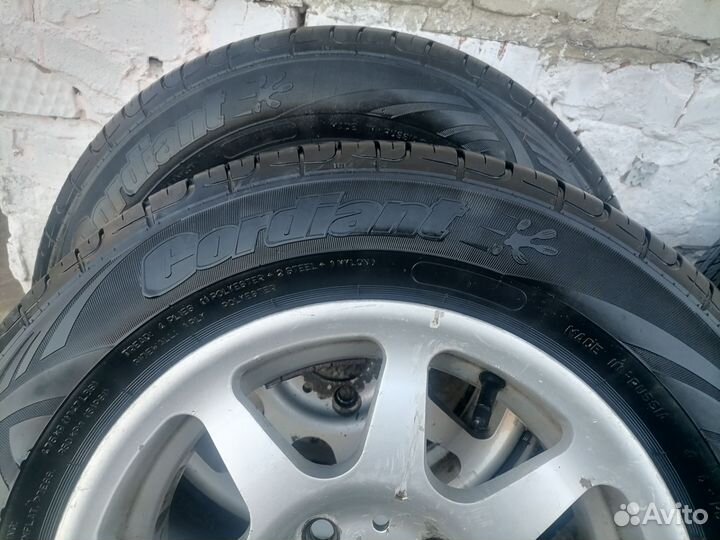 Летняя резина на литых дисках