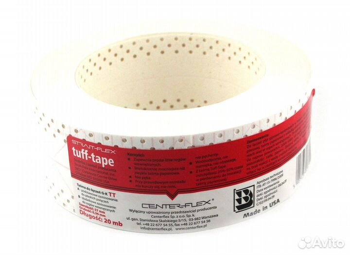 Строительная лента strait-flex tuff-tape 30