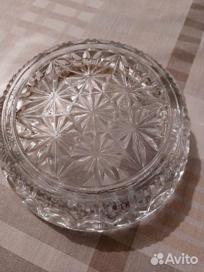 Хрустальная пепельница