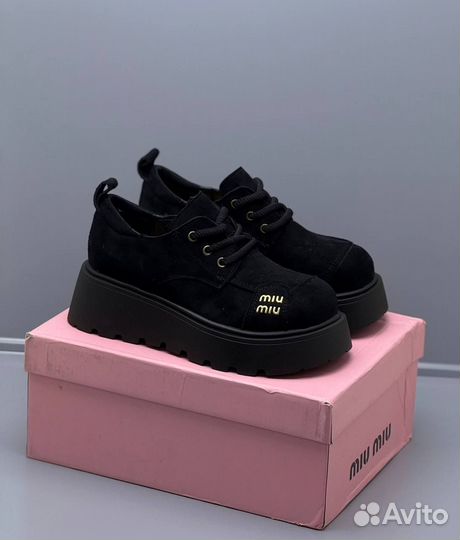 Полуботинки женские MIU MIU