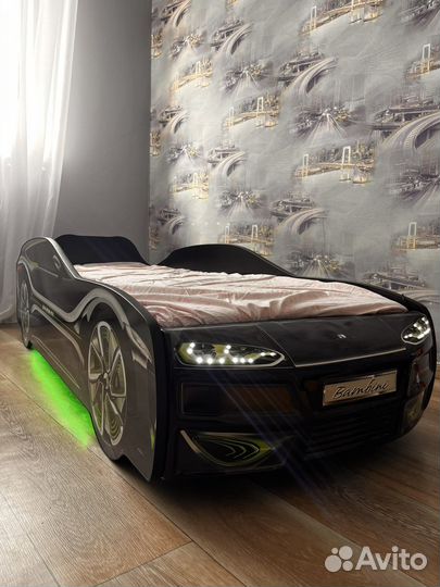 Кровать детская машина