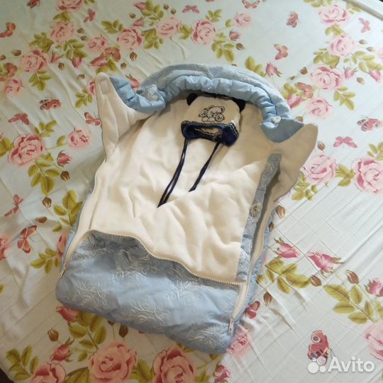 Конверт на выписку весна осень