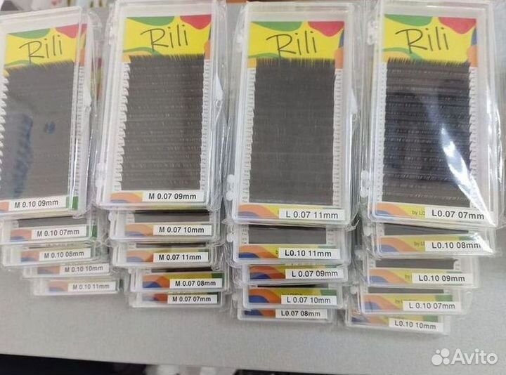Ресницы для наращивания Rili \ и расходка