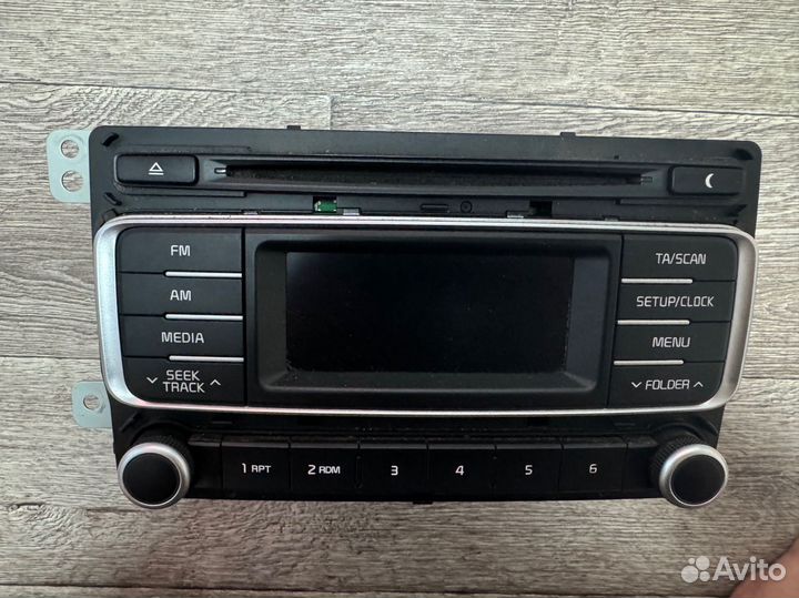 Магнитола kia rio 3