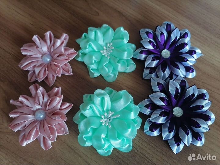 Бантики на заколке