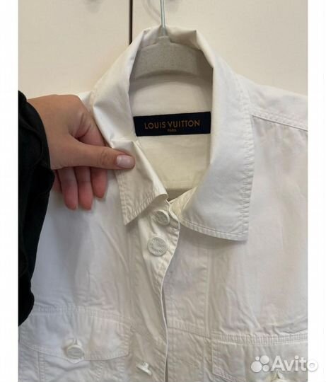 Louis Vuitton Рубашка мужская белая