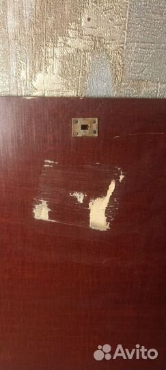 Чеканка медная СССР Девушка