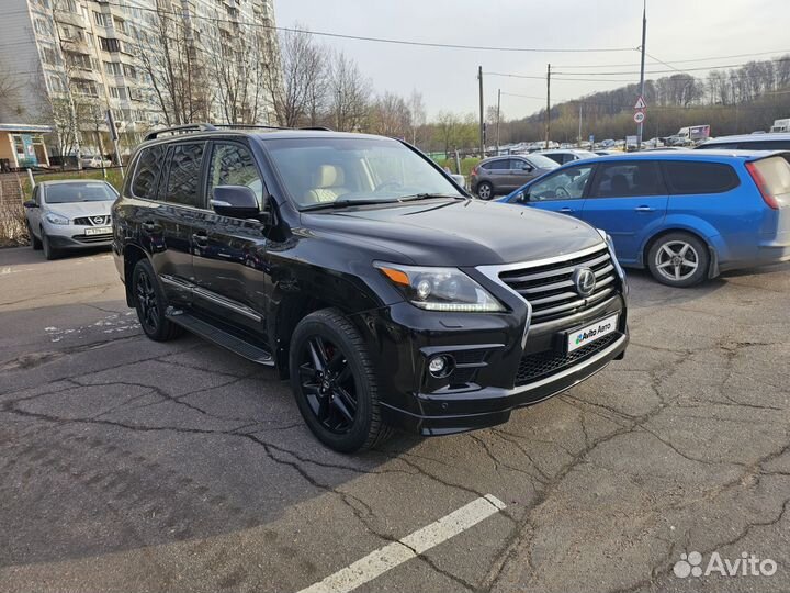 Lexus LX 5.7 AT, 2015, 177 000 км