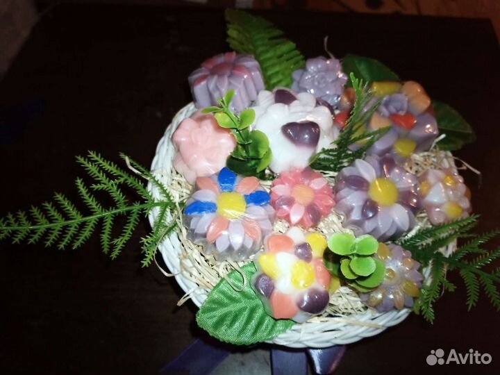 Корзинки из мыла ручной работы