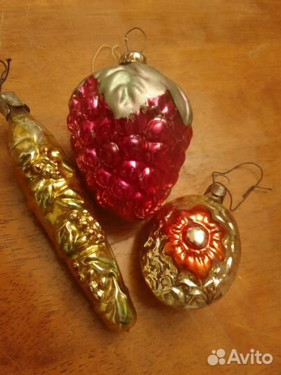 Елочные игрушки СССР