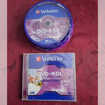 Диски DVD+R DL Verbatim