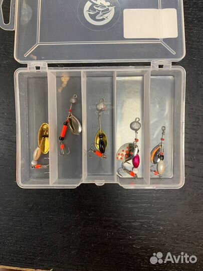 Набор блесен в кейсе