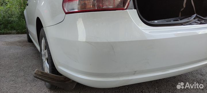Бампер задний polo sedan