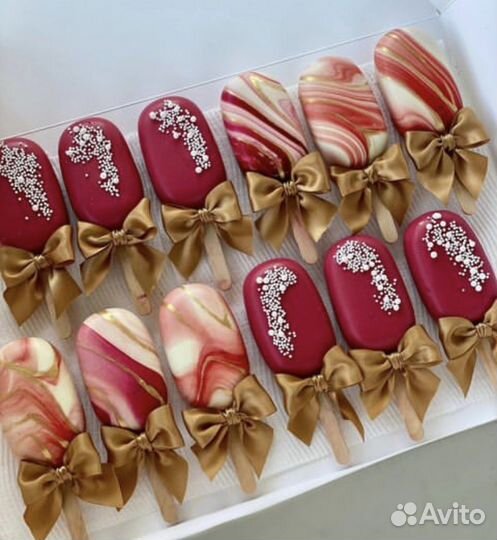 Эскимо, кейкпопсы, муссовые эскимо кейтеринг