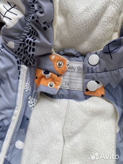 Комбинезон демисезонный 74