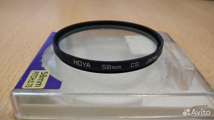 Светофильтры 58 мм Tiffen, Hoya