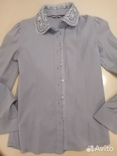 Блузки школьные на девочку