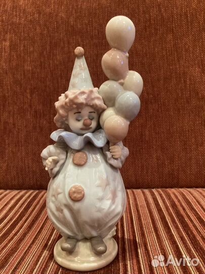 Lladro скульптура фарфор Клоун