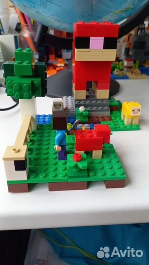 Lego minecraft 21153, 21158