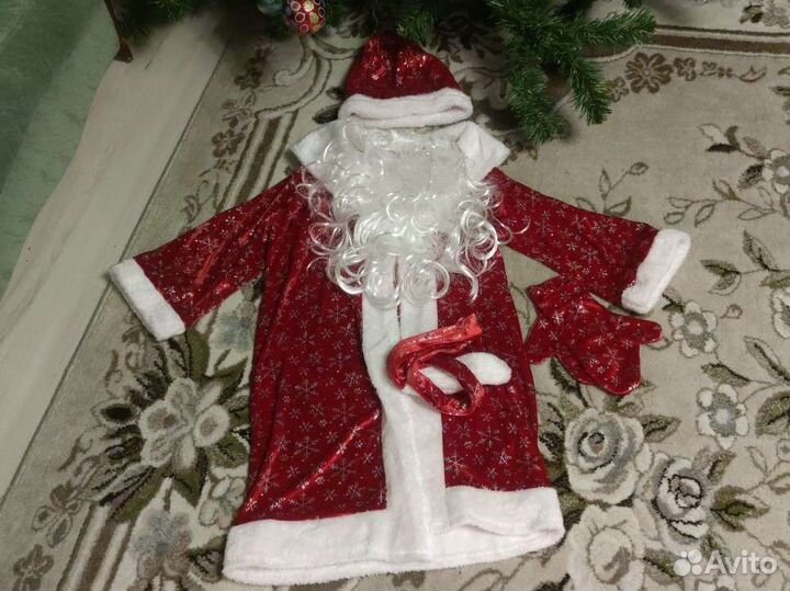 Костюм на мальчика(Дед-Мороз)