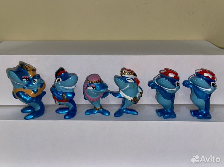 Киндер единички 90-е Бегемоты Пингвины Гномы др