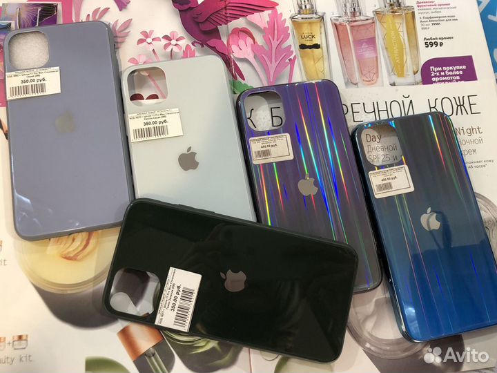 Стеклянные чехлы iPhone 11 Pro max