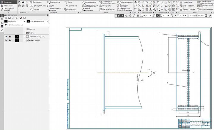 Чертежи в компас 3D